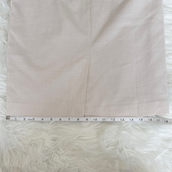 Ann Taylor Neutral Beige Pencil Skirt - Picture 4 of 7